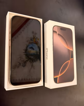 IPHONE 16 PRO oro 256gb