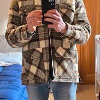 Camica giacca in flanella imbottita  taglia L/XL V