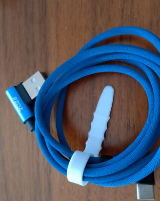 Cavetto telato USB C