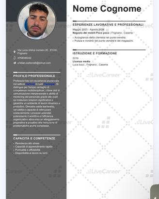 Salve,cer,co lavoro