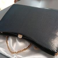 Borsa vintage in pelle di lucertola