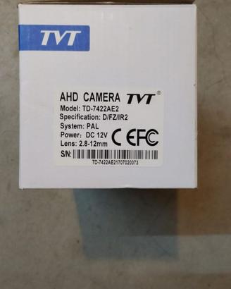 Telecamera AHD TVT