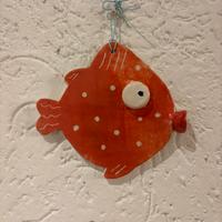 Pesce palla artigianale in ceramica