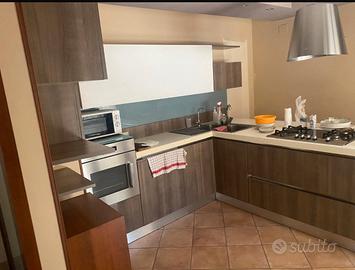 Cucina Moderna Angolare con Penisola