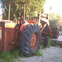 trattore nuffield 460 con pala  caricatore