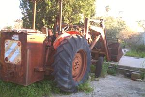 trattore nuffield 460 con pala  caricatore