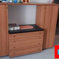 madia credenza mobile porta TV soggiorno vetrina