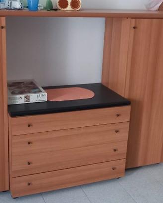 madia credenza mobile porta TV soggiorno vetrina