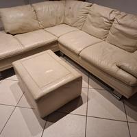 Divano 'divani e divani' ecopelle color panna