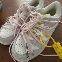 sneakers Nike dunk low X of wite taglia 38