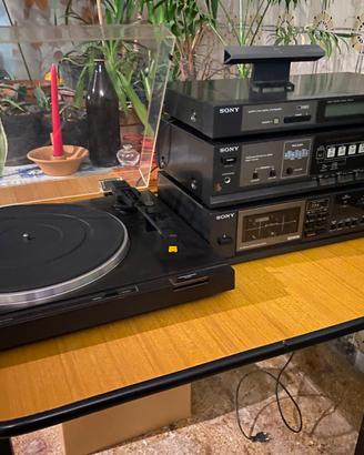 Impianto stereo Sony vintage hi-fi