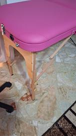 Lettino da massaggio +sgabello