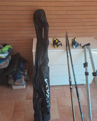 canne e mulinelli surfcasting