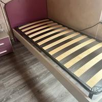 Letto con rete singolo