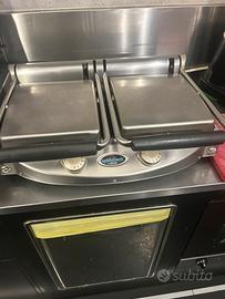 Piastra doppia in vetroceramica