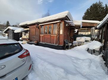 Casetta in legno su piazzola stanziale, Camping La