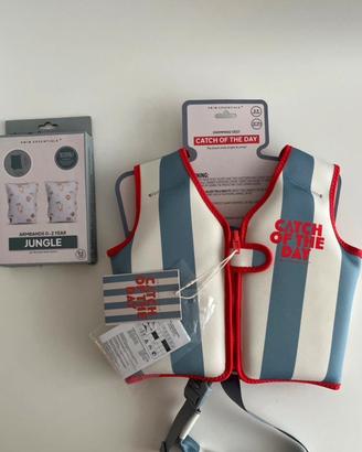 Gilet e braccioli da nuoto per bambini 0-3 anni