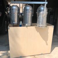 nr.32 PAR 64 completi di lampada e flight case