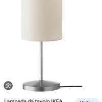 2 Lampade INGARED IKEA panna+lampadine. NUOVE