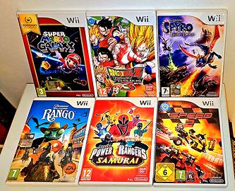 Lotto 6 Giochi Nintendo Wii