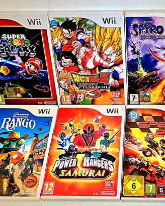 Lotto 6 Giochi Nintendo Wii