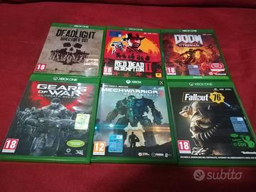 lotto giochi XBOX ONE/SERIE X PAL ITA