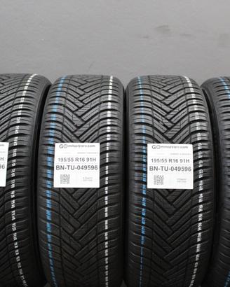 4 Pneumatici 195/55 R16 Hankook Kinergy 4 Season 2