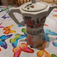 caffettiera in ceramica 