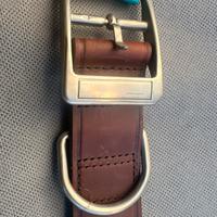 COLLARE NUOVO IN PELLE PER CANI DI GRANDE TAGLIA