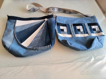 Borse fatte a mano in jeans e altro 