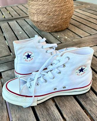 Converse All Star bianche  n.37