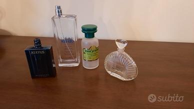 Vintage anni 80/90 boccette vuote da collezione 