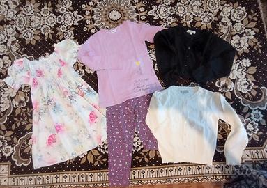 Abbigliamento primaverile bambina 5-6 anni 
