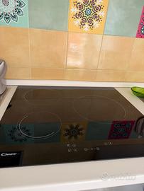 Piano cottura 3 fuochi Candy modello CH63CC nero