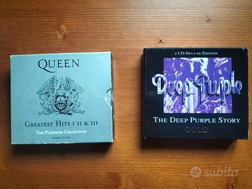 CD Queen e Deep Purple