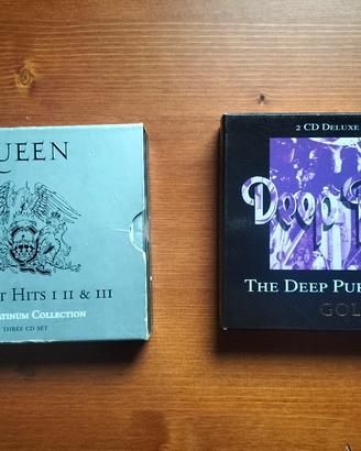CD Queen e Deep Purple