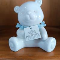 Orsetto in porcellana bianca