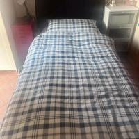 letto contenitore in tessuto 