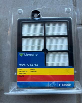 Kit tre filtri hepa x aspirapolvere Menalux