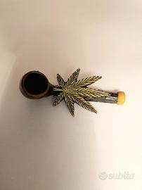 Pipa artigianale in legno - Made in Jamaica 