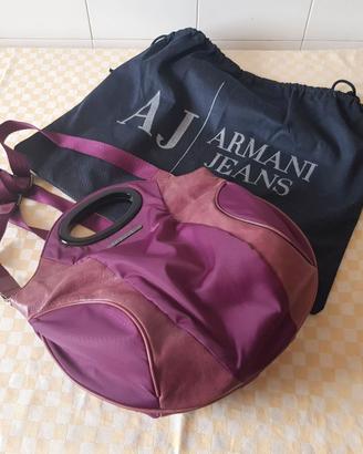 Borsa donna a mano e tracolla Armani Jeans vintage