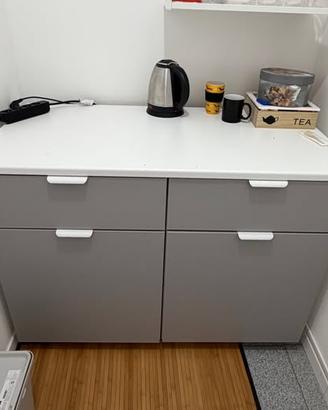 Mobile Cucina + Pensile IKEA Grigio Bianco