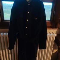 cappotto nero leggermente imbottito