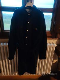 cappotto nero leggermente imbottito