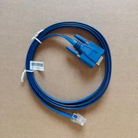 Cavo console blu RJ45 a DB9 per Switch/Router