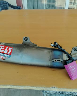 Marmitta e centralina yoshimura rs12 crf 450