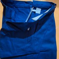 pantaloni da lavoro estivo blu