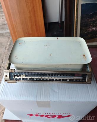 BILANCIA VINTAGE 10KG FUNZIONANTE