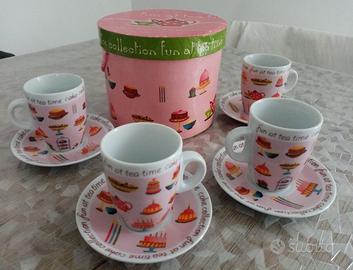 Servizio 4 tazzine caffè