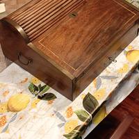 scrittoio portabile inglese anno 1850 circa